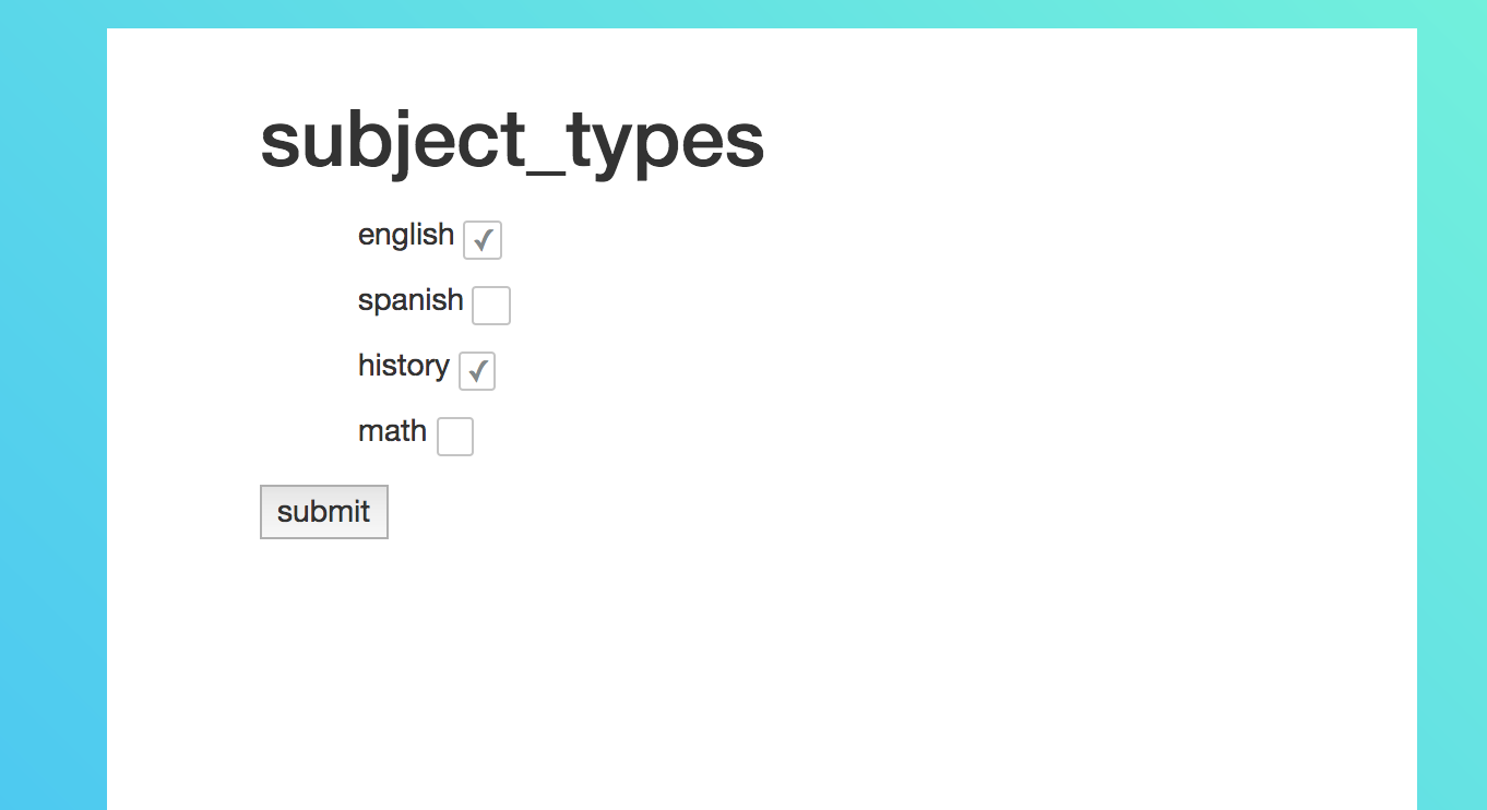 Select muli categories with rails + jquery